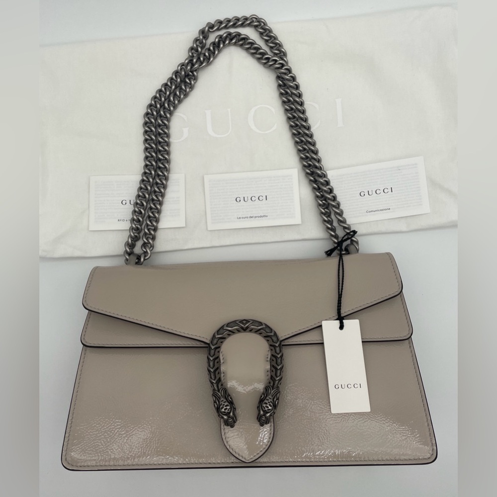 $3500 NEW GUCCI DIONYSUS LEATHER BAG PURSE AUTHENTIC!
